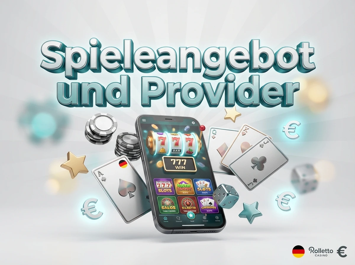 Spieleangebot und Provider